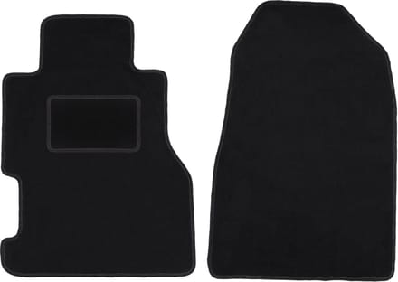 Voormatten zwart voor: Honda Civic VII 3-deurs hatchback, coupé (2001-2005)