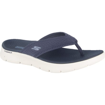 Skechers Go Walk Flex Sandaal - Holly, Dames marineblauwe teenslippers 42 Vloot