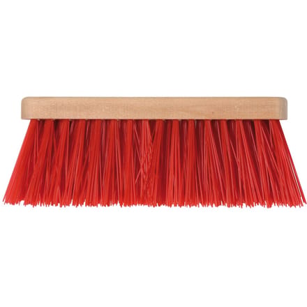 Talen Tools - Bezem - Kunststof - Rood - 28 cm - Zonder steel