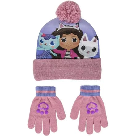 Set van muts en handschoenen kind Cerda Gabbys Dolls House
