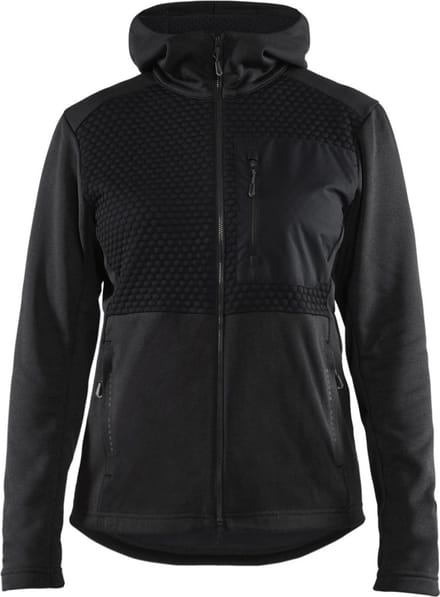 Blaklader 3542-2526 Dames Hoodie met hele rits - Zwart - S