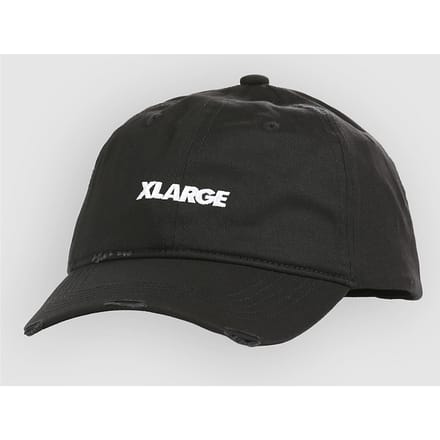XLARGE Label Brand 6 Panel Cap zwart
