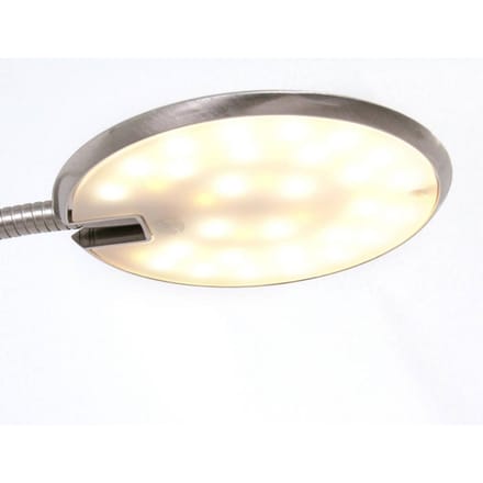 Steinhauer Zenith - LED tafellamp met dimmer, staal