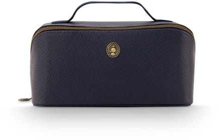 Pip Studio - Cyrille Make-up Tasje Dames - Toilettas - Blauw - 11x5x22cm