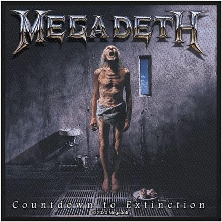 Megadeth Countdown To Extinction Unisex Patch - meerkleurig - Standard