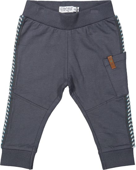 Dirkje - Jongens Jogging Broek - Grey -  maat56