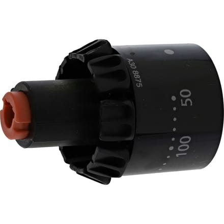 AEG knop, thermostaat, zwart, 0-275°C 140308875057