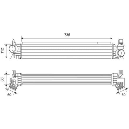 Intercooler VALEO 822945