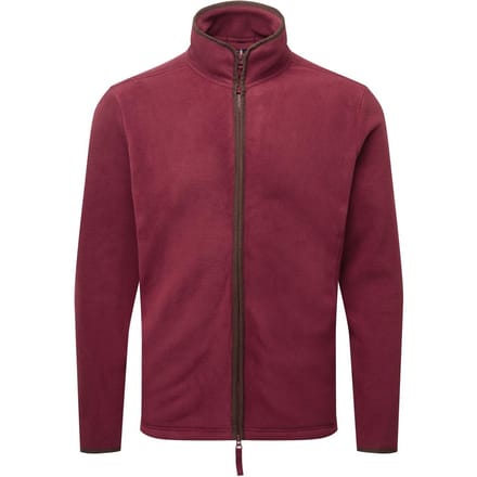 Premier Heren Artisan Fleece Jas (Bourgondië)