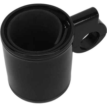 Motorfiets Stuur Bekerhouder Aluminiumlegering Verstelbare Drankhouder Bekers Waterfles Stuur black