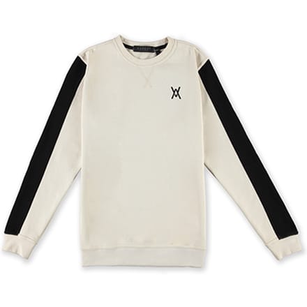 Aspact Iconic Crewneck 2.0 Sand Maat: S | Sweaters Outlet | Unisex | Beige