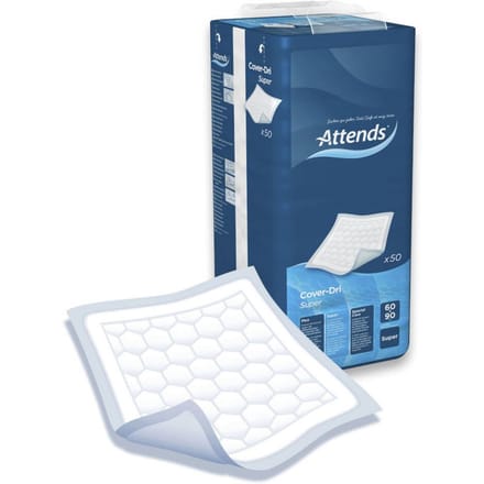 Attends® Cover-Dri Super Onderlegger 60x90cm 50 Verband