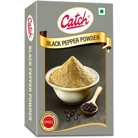 Grond zwarte peper (100 gr), Zwarte peperpoeder, vangst black