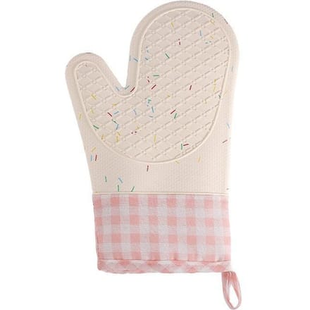 Siliconen Geïsoleerde Handschoen Antislip Verlengd Verdikt Hittebestendig voor Keuken roze