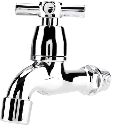 Zerodis Professionele Koudwaterkraan voor Keuken en Badkamer - Chroom ABS