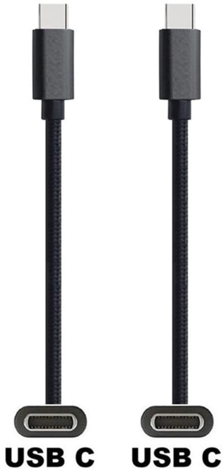 OneOne 3,0m oplaadkabel. Sterke USB C naar C kabel. Stevig laadkabel snoer past op Sony DualSense Controller, Playstation 5 Controller, PULSE 3D Wireless Headset