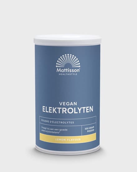 Mattisson - Elektrolyten Poeder Lemon - Electrolytes - Sportdrank - 300 Gram