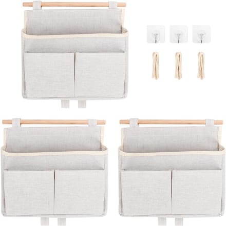 Wandorganizer - Wandopberger - Wandplank Organizer - Wit