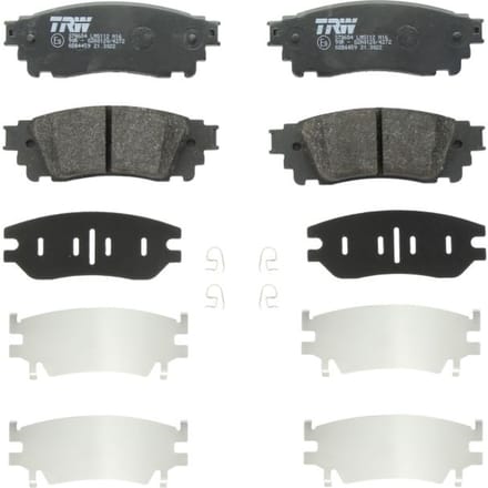 Remblokset TRW GDB4459, achter