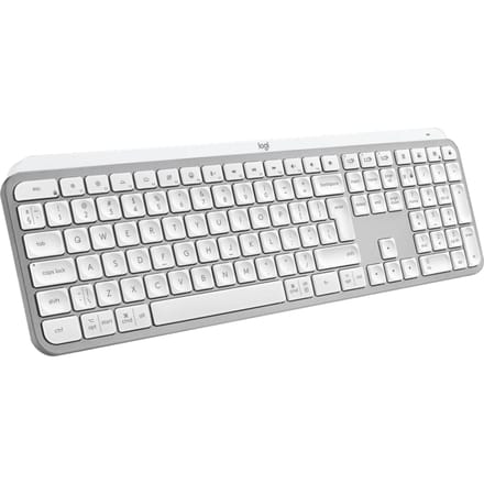 Logitech MX Keys S Pale Grey - US - Toetsenbord - Engels (US international) - Grijs