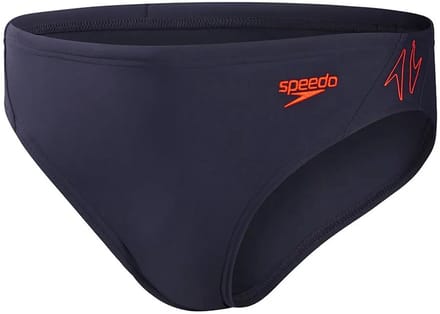 Speedo Hyper Boom Logo Splice 6.5 Cm Zwemslip Oranje 13-14 Years Jongen