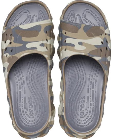 Crocs Echo Camo Redux Slide Charcoal Maat 43/44 US M10/W12