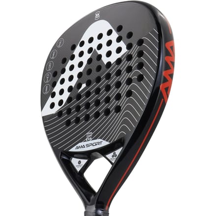 AMASSORT Top 3K Koolstofvezel Plaat Racket Fabriek Professioneel zwart