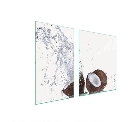 TMK ArtDeko Serie - Snijplank - Kokos - 100x52 cm - Glas