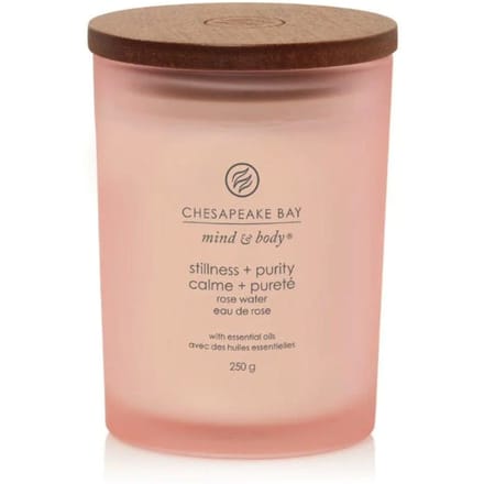 Chesapeake Bay Stillness & Purity - Rose Water - Medium Geurkaars - 60 branduren