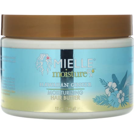 Mielle, Moisture RX, beurre capillaire hydratant, gingembre hawaïen, 340 g (340 g) brown