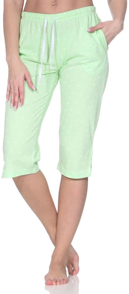 Dames pyjama Capri broek 3/4 lengte - Mix & Match - perfect te combineren