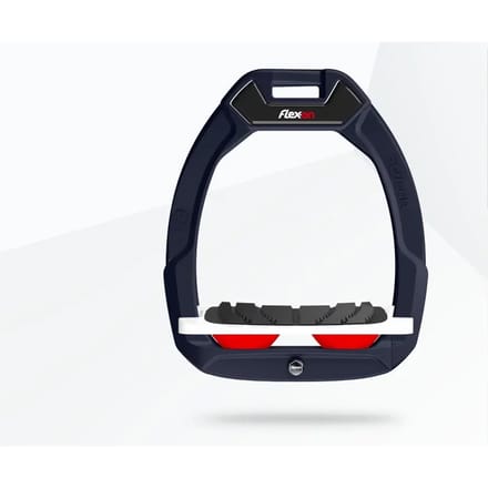 Veiligheidseisen voor de schuin geplaatste grip in Marine/Wit/Rood Flex-On Safe-On