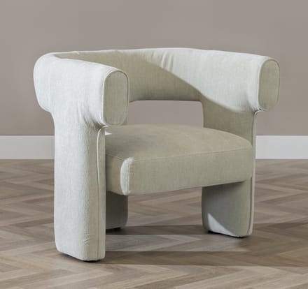 Bronx71® Scandinavische fauteuil Bibi chenille mintgroen