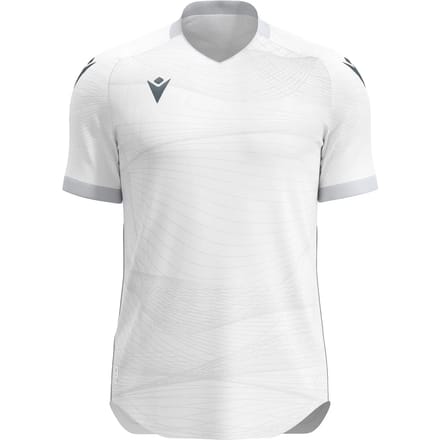Macron Wyvern Eco Shirt Korte Mouw Heren - Wit / Zwart | Maat: M