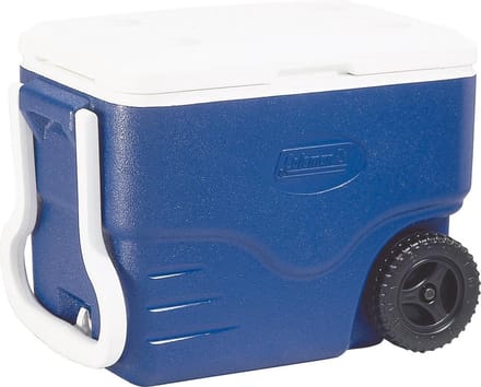 Coleman 40QT Performance Koelbox - Wielen - 37,5 Liter - Blauw