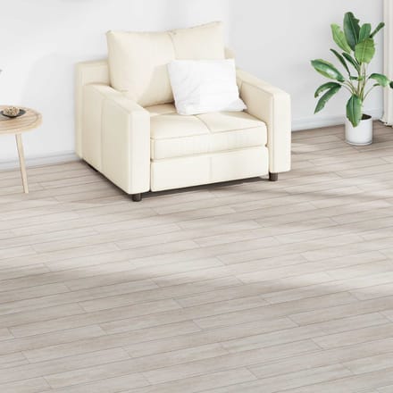 vidaXL - Vloerplanken - Eiken - Klassiek - Wit - 2,51 - m² - 18 - st - PVC