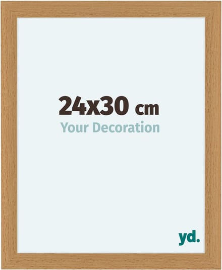 Your Decoration - Fotolijst 24x30 cm - MDF - Beuken - Como