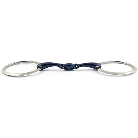 Dubbel bit voor paarden Jump'In Blue Steel