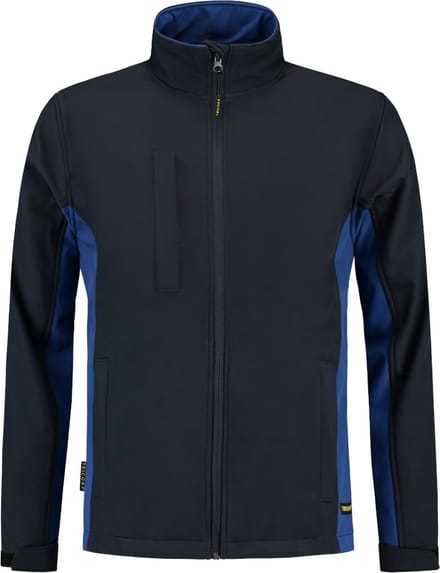 Tricorp 402002 Softshell Bicolor - Marineblauw/Koningsblauw - 7XL