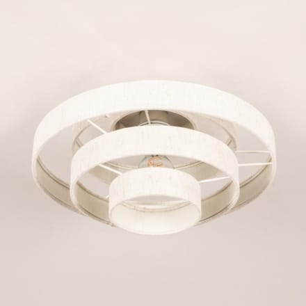 Lumidora Plafondlamp 31816 - Plafonniere - JULIA - E27 - Beige - Creme - Stof - ⌀ 50 cm