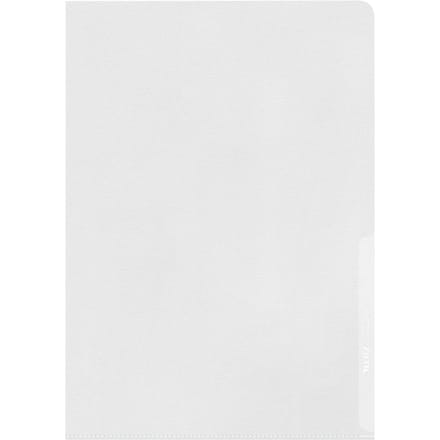 Leitz Premium A4 Zichtmap - 30% Pre-consumer Gerecycled Plastic - 100 Stuks - Transparant