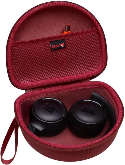 Hoofdzak voor Bluetooth On-Ear Hoofdtelefoon - Opvouwbaar Ontwerp, Bescherming en Draagbaarheid (Bruin)
