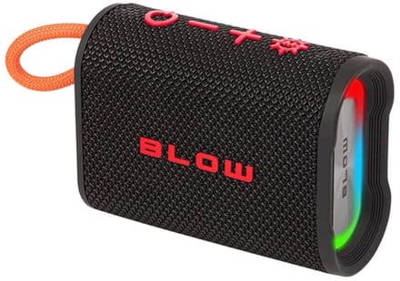Blow Aqua Tune RGB Bluetooth Speaker 5W - BT 5.3 - 5V - USB-C - IP67 - Zwart