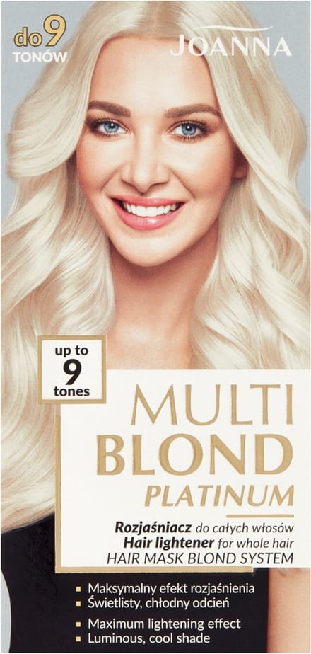 Multi Blonde Platinum haarversteviger tot 9 tinten