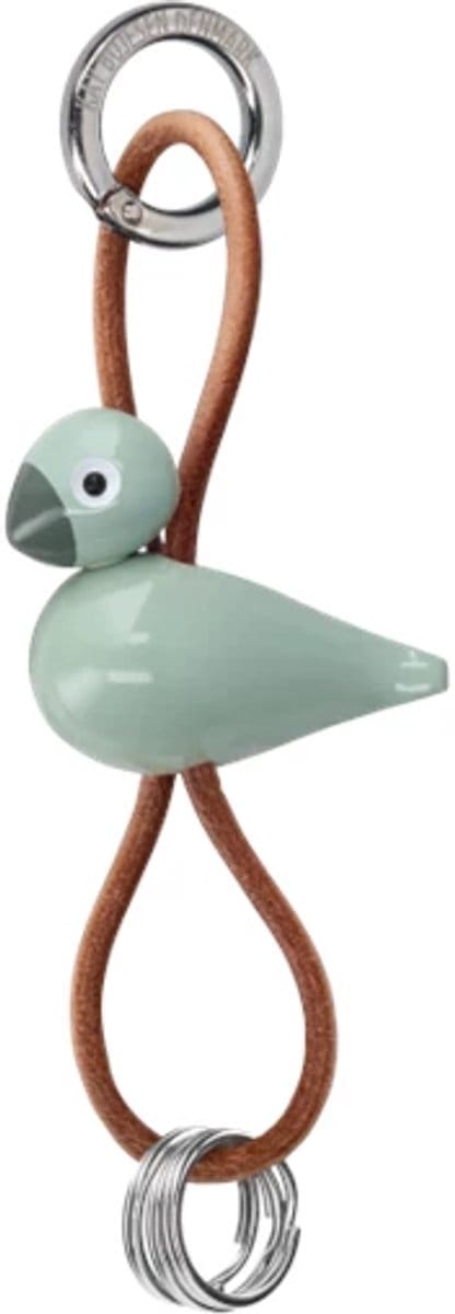 Kay Bojesen bird sleutelhanger groen
