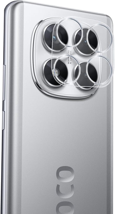 Camera Lens Protector - Geschikt voor Xiaomi Poco X7 - Extra Sterk - Gehard Glas - Camera Screenprotector - Beschermglas - Tempered Glass - Screen Protector