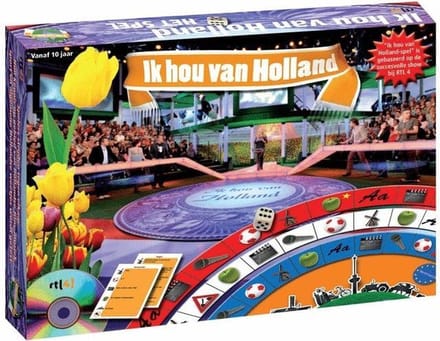 Clown Ik Hou Van Holland Bordspel