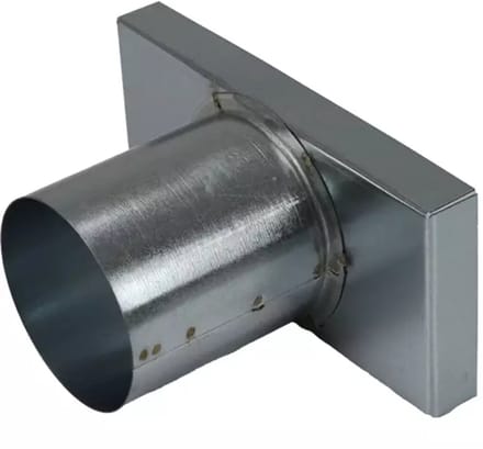 Deksel 170x80 met aansluiting Ã˜80mm tbv instortkanaal