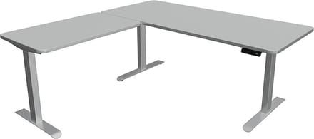 Zit sta hoekbureau Move-3 premium grijs 180x180cm