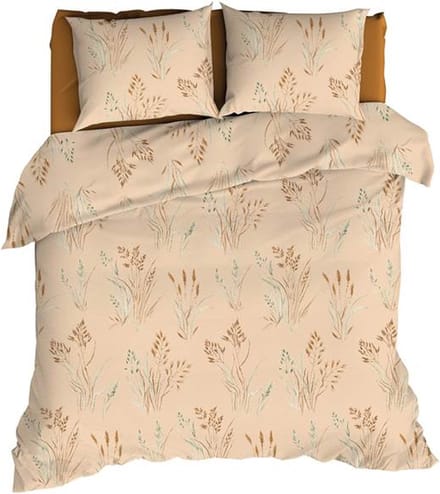 Romanette Les Alpes Dekbedovertrek - Extra breed - 260x200/220 cm - Peach/Terra